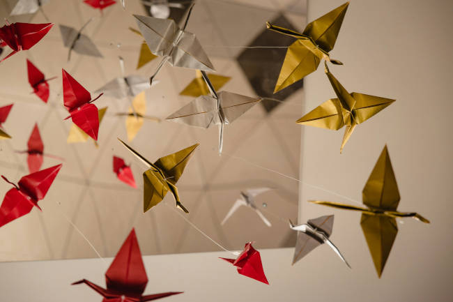 Oiseaux en origami